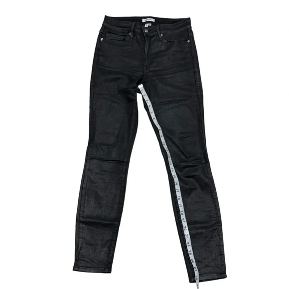 Good American Women's Good Legs Coated Skinny Jeans Size 4